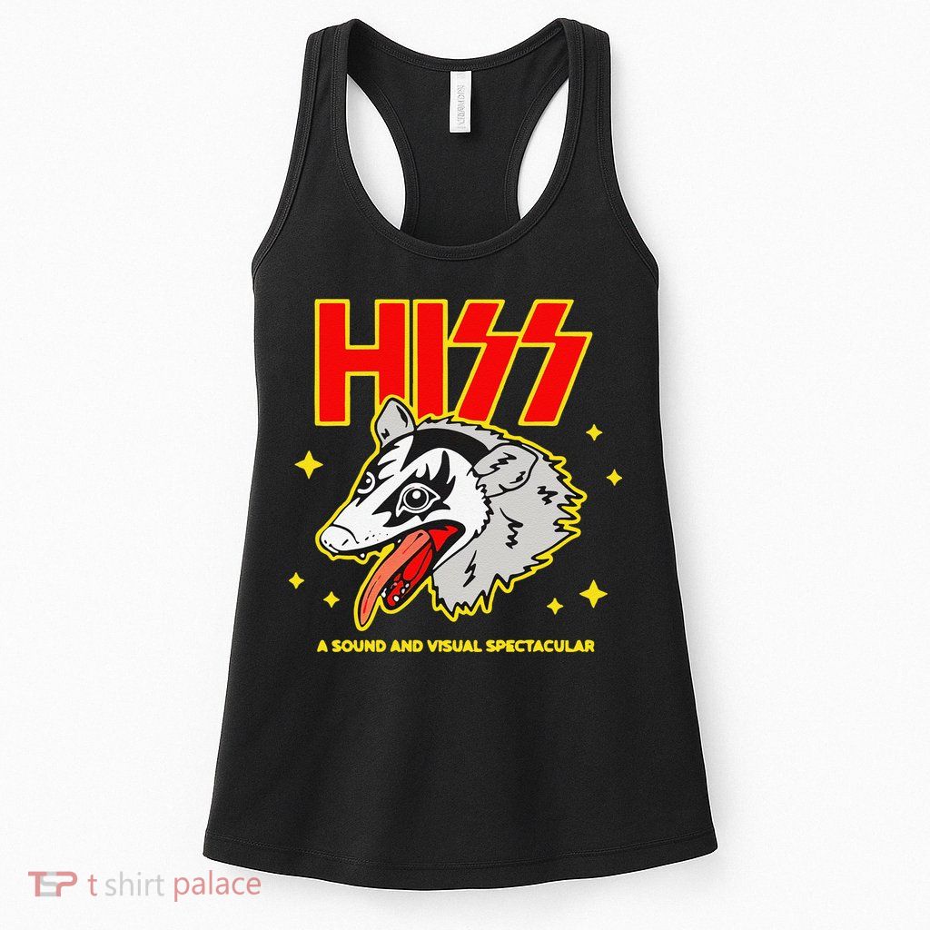 Funny Opossum Hiss A Sound And Visual Spectacular Gift Womens Tank Top