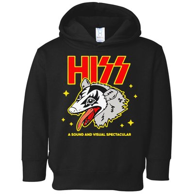 Funny Opossum Hiss A Sound And Visual Spectacular Gift Toddler Hoodie