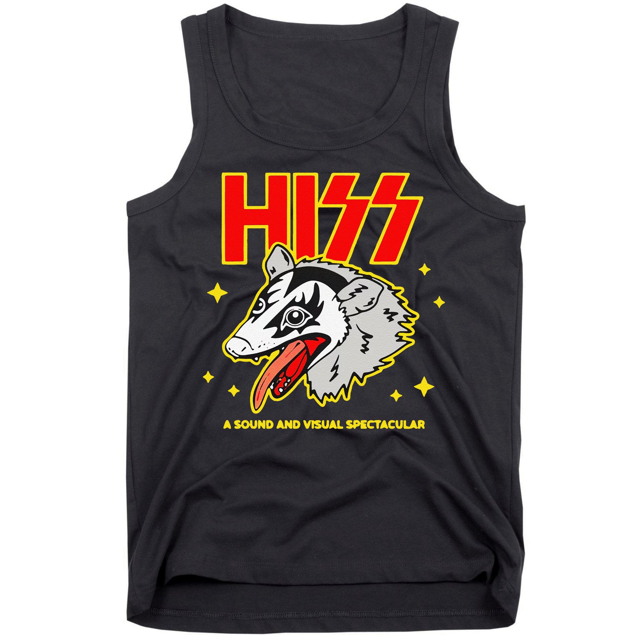 Funny Opossum Hiss A Sound And Visual Spectacular Gift Tank Top