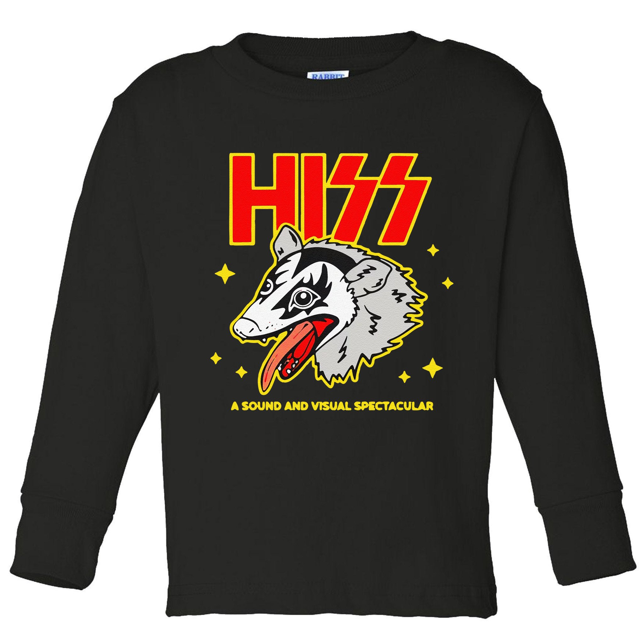 Funny Opossum Hiss A Sound And Visual Spectacular Gift Toddler Long Sleeve Shirt