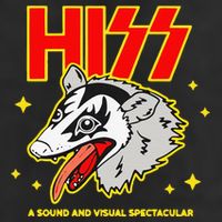 Funny Opossum Hiss A Sound And Visual Spectacular Gift Golf Towel