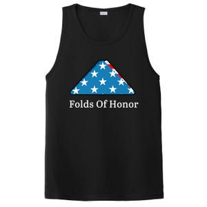 Folds Of Honor Fallen Military First Responders Patriotic Gift PosiCharge Competitor Tank