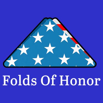 Folds Of Honor Fallen Military First Responders Patriotic Gift T-Shirt
