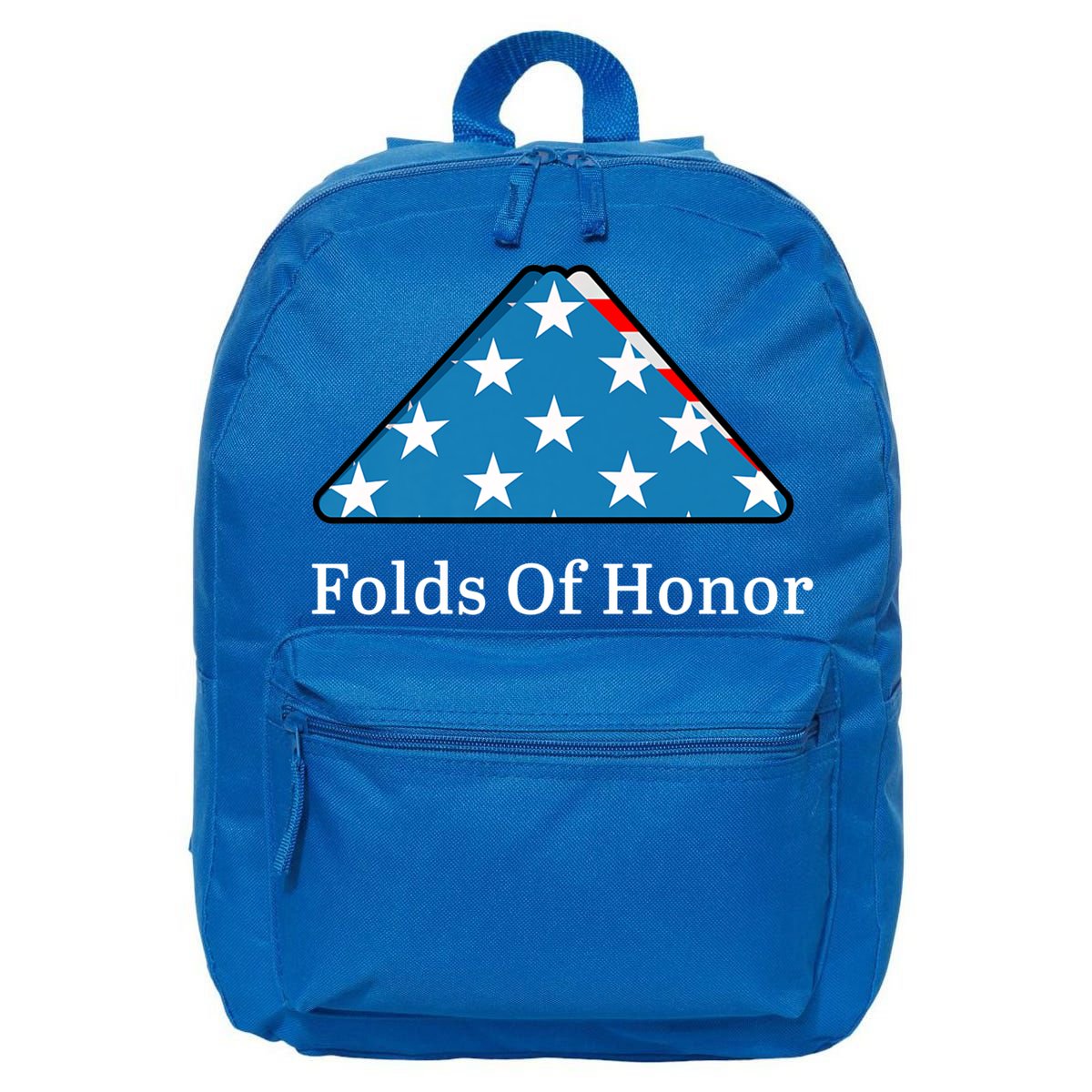 Folds Of Honor Fallen Military First Responders Patriotic Gift 16 in Basic Backpack