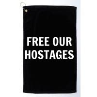 Free Our Hostages Golf Towel