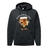 Fall Out Here Looking Like A Snack Pumpkin Spice Cute Performance Fleece Hoodie