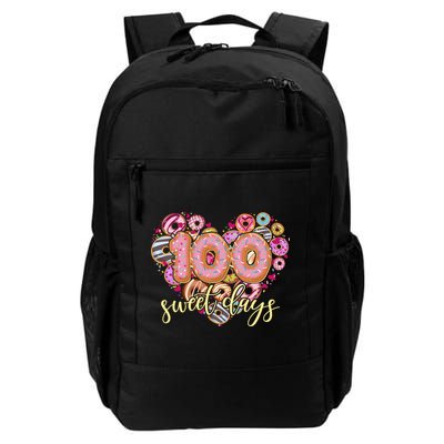 Funny One Hundred 100 Sweet Days Of School Donuts Backpack