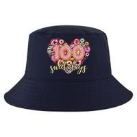 Funny One Hundred 100 Sweet Days Of School Donuts Cool Comfort Performance Bucket Hat
