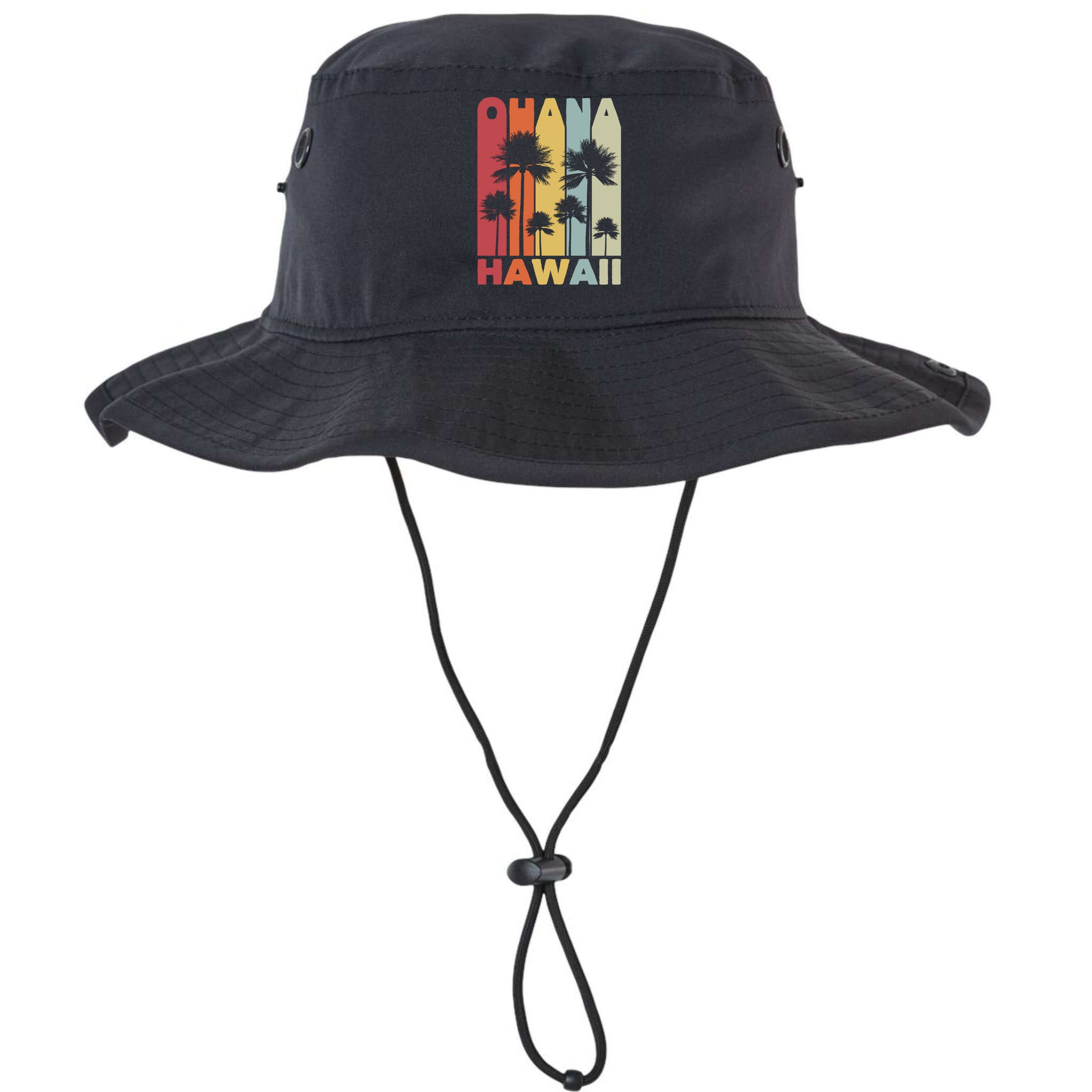Family Ohana Hawaiian Retro Hawaii Tropical Summer Vacation Gift Bucket Hat