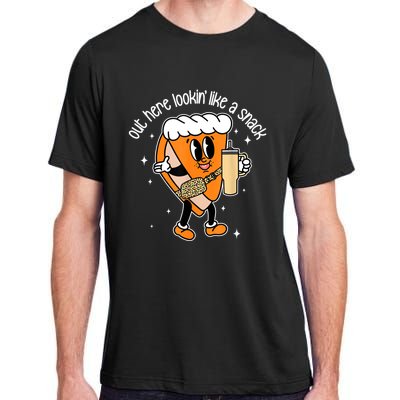 Fall Out Here Looking Like A Snack Pumpkin Spice Cute Adult ChromaSoft Performance T-Shirt