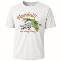 Florida One Hell Of A Drug Funny Summer Beach Cooling Performance Crew T-Shirt