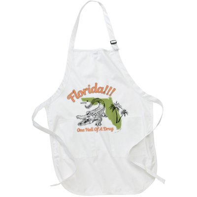 Florida One Hell Of A Drug Funny Summer Beach Apron