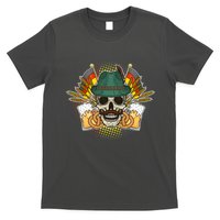 Funny Oktoberfest Halloween Skull T-Shirt