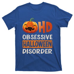 Funny Obsessive Halloween Disorder OHD Pumpkin Costume T-Shirt