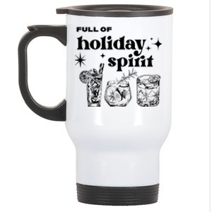 Full Of Holiday Spirit Cute Gift Stainless Steel Travel Mug