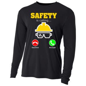 Funny Occupational Health Safety Officer Manager Supervisor Cooling Performance Long Sleeve Crew