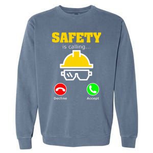 Funny Occupational Health Safety Officer Manager Supervisor Garment-Dyed Sweatshirt