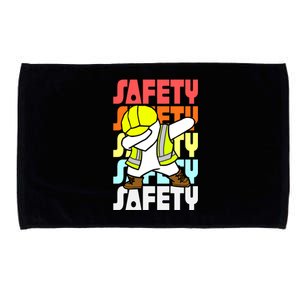 Funny Occupational Health Safety Officer Ager Supervisor Gift Microfiber Hand Towel