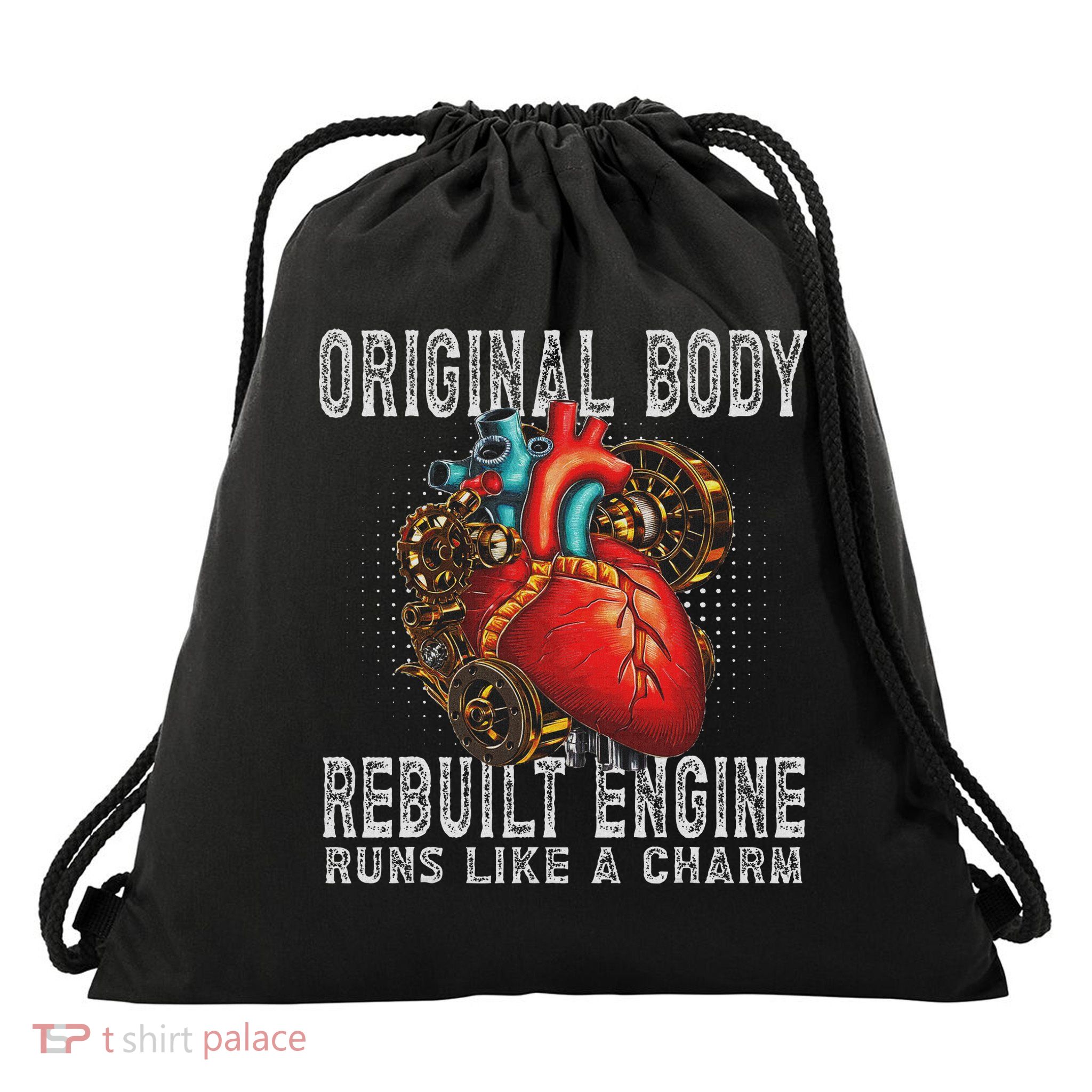Funny Open Heart Surgery Recovery Survivor Women Drawstring Bag