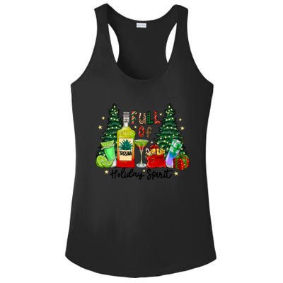 Full Of Holiday Spirit Christmas Tequila Ing Party Xmas Great Gift Ladies PosiCharge Competitor Racerback Tank