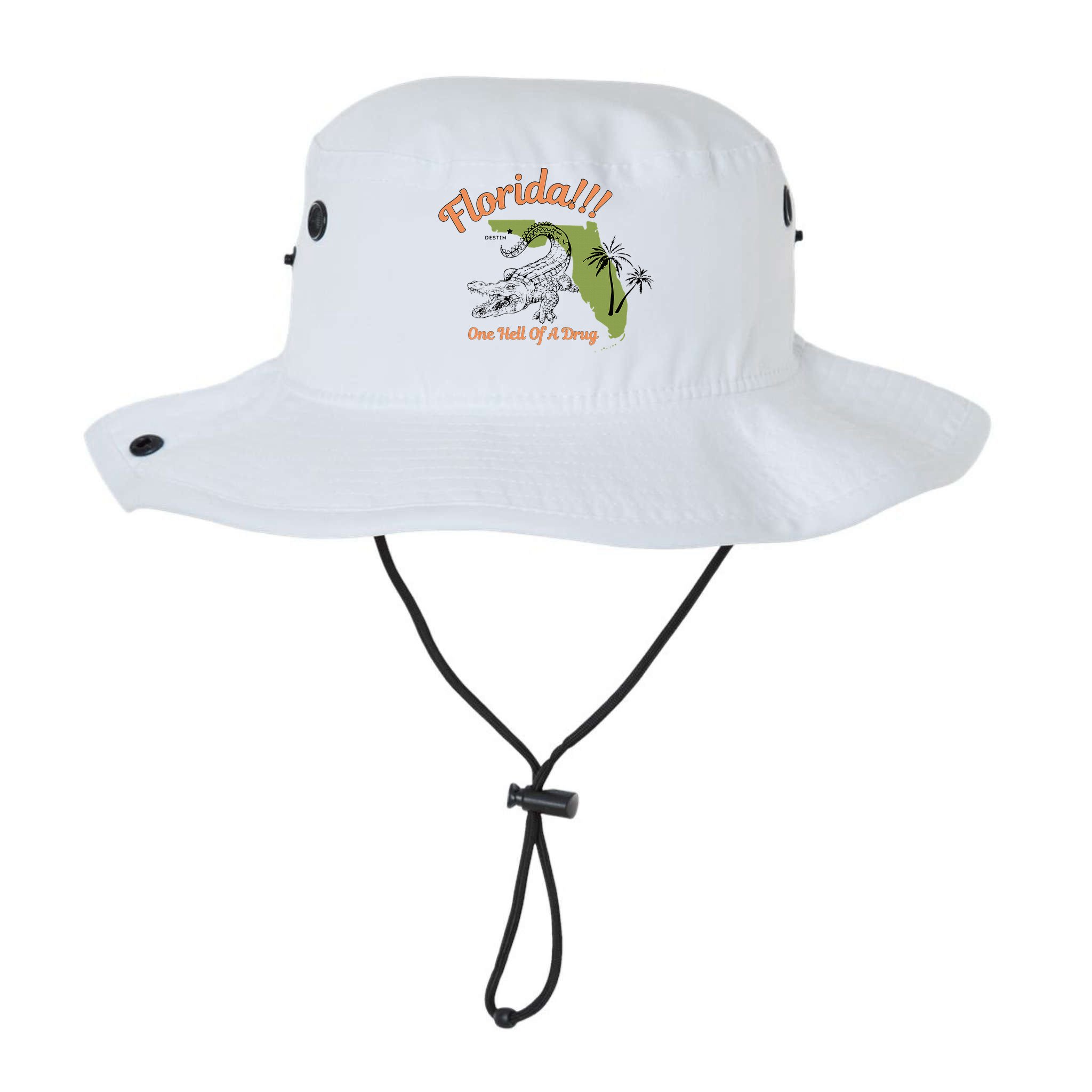 Florida One Hell Of A Drug Funny Summer Beach Bucket Hat
