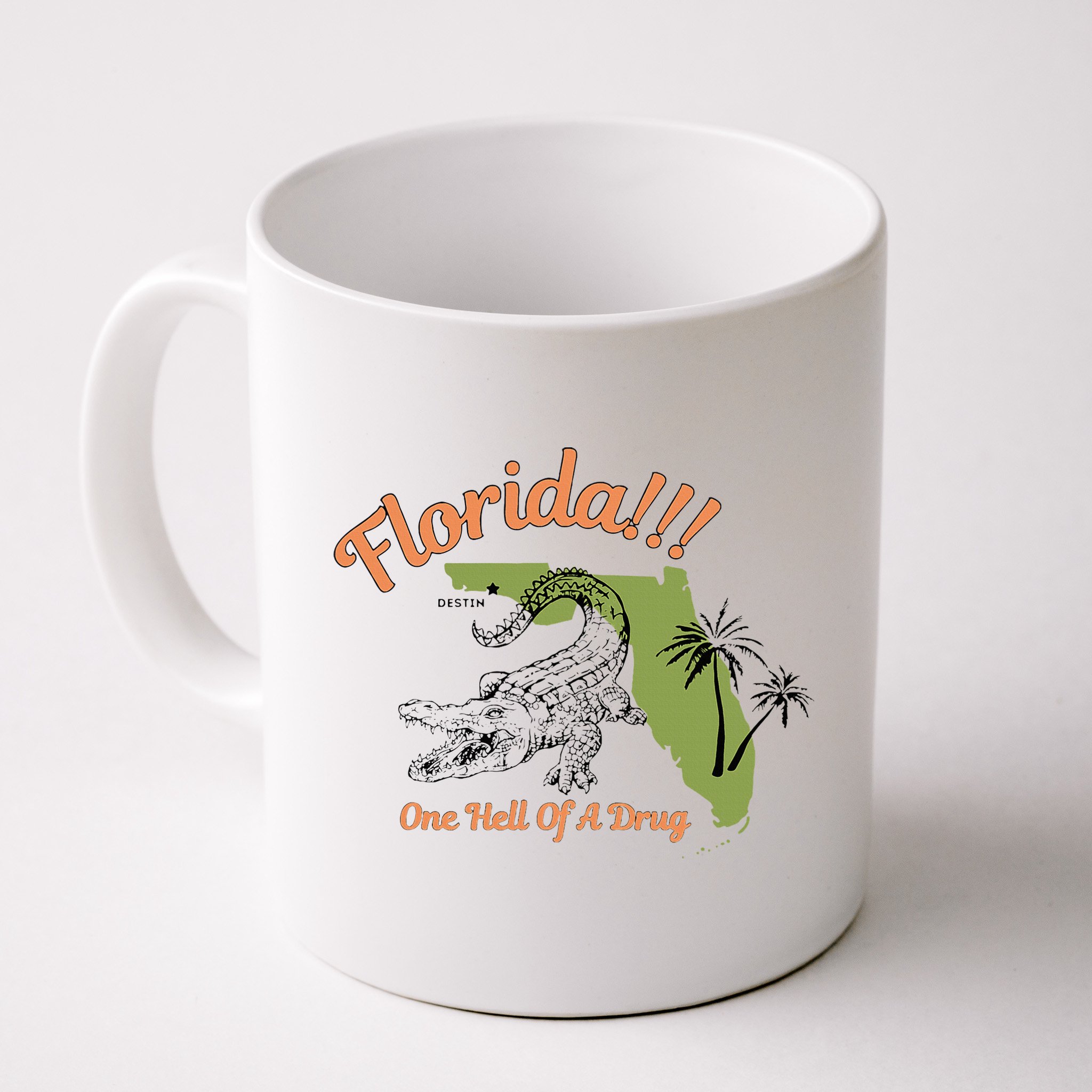 Florida One Hell Of A Drug Funny Summer Beach Mug