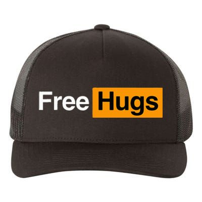 Funny Online Hugger's Delight Yupoong Adult 5-Panel Trucker Hat