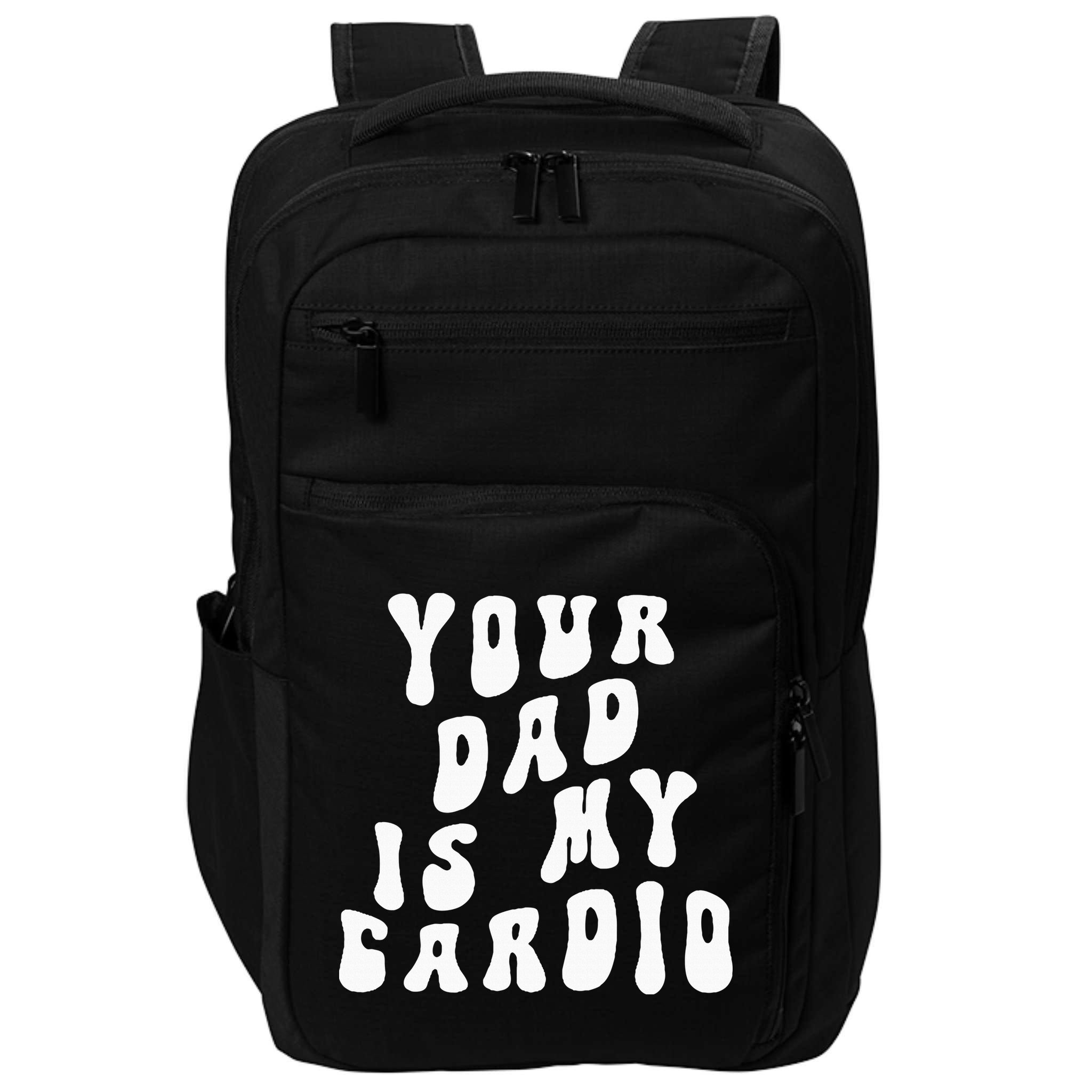 Funny Offensive Humor Impact Tech Backpack
