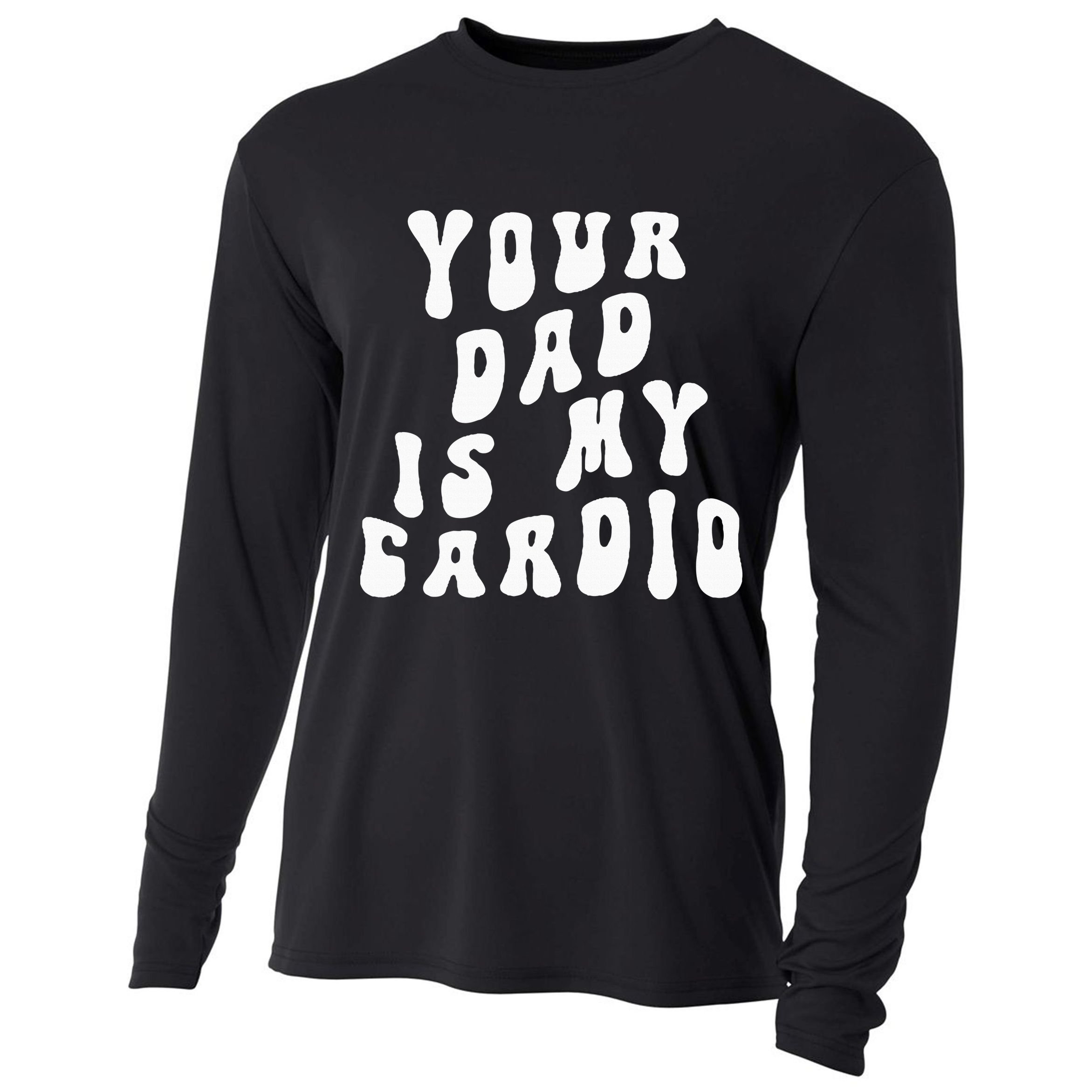 Funny Offensive Humor Cooling Performance Long Sleeve Crew