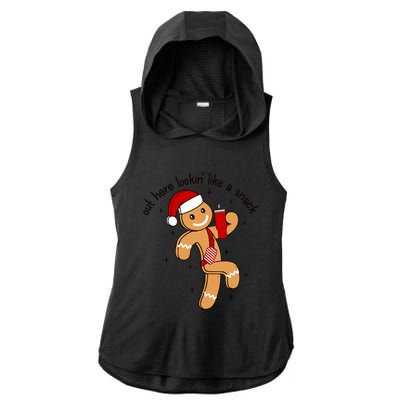 Funny Out Here Lookin Like A Snack Gift Ladies PosiCharge Tri-Blend Wicking Draft Hoodie Tank