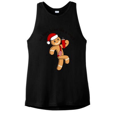 Funny Out Here Lookin Like A Snack Gift Ladies PosiCharge Tri-Blend Wicking Tank