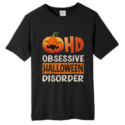 Funny Obsessive Halloween Disorder OHD Pumpkin Costume Tall Fusion ChromaSoft Performance T-Shirt