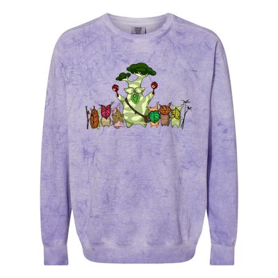 Flora Of Hyrule Korok Hylian Lover Perfect Gift Idea Colorblast Crewneck Sweatshirt