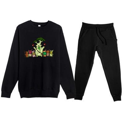 Flora Of Hyrule Korok Hylian Lover Perfect Gift Idea Premium Crewneck Sweatsuit Set