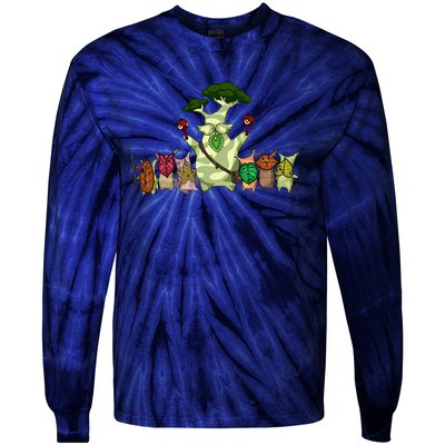 Flora Of Hyrule Korok Hylian Lover Perfect Gift Idea Tie-Dye Long Sleeve Shirt