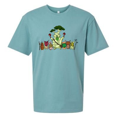 Flora Of Hyrule Korok Hylian Lover Perfect Gift Idea Sueded Cloud Jersey T-Shirt