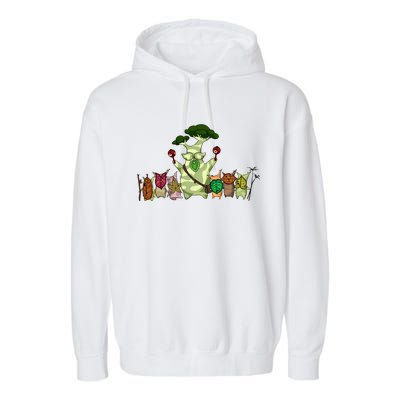 Flora Of Hyrule Korok Hylian Lover Perfect Gift Idea Garment-Dyed Fleece Hoodie