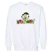 Flora Of Hyrule Korok Hylian Lover Perfect Gift Idea Garment-Dyed Sweatshirt