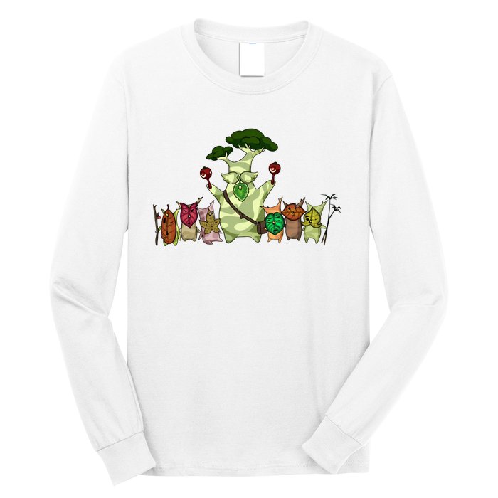 Flora Of Hyrule Korok Hylian Lover Perfect Gift Idea Long Sleeve Shirt