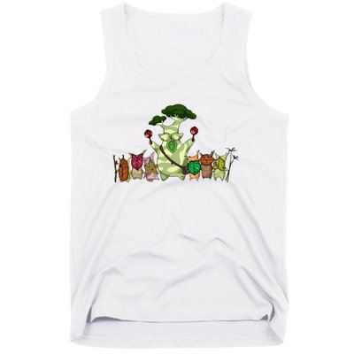 Flora Of Hyrule Korok Hylian Lover Perfect Gift Idea Tank Top