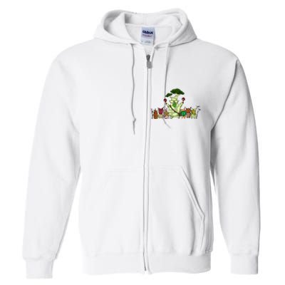 Flora Of Hyrule Korok Hylian Lover Perfect Gift Idea Full Zip Hoodie