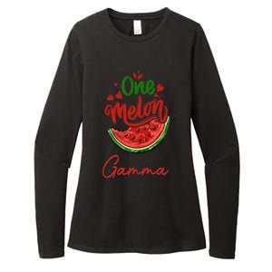 Funny One In A Melon Gamma Matching Group Great Gift Womens CVC Long Sleeve Shirt