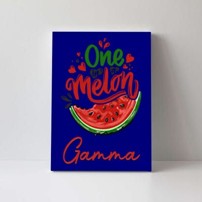 Funny One In A Melon Gamma Matching Group Great Gift Canvas