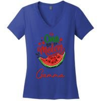 Funny One In A Melon Gamma Matching Group Great Gift Women's V-Neck T-Shirt