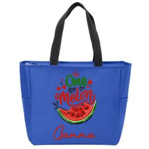 Funny One In A Melon Gamma Matching Group Great Gift Zip Tote Bag