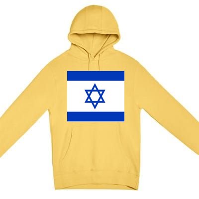 Flag of Israel Premium Pullover Hoodie