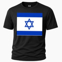 Flag of Israel Cooling Performance Crew T-Shirt