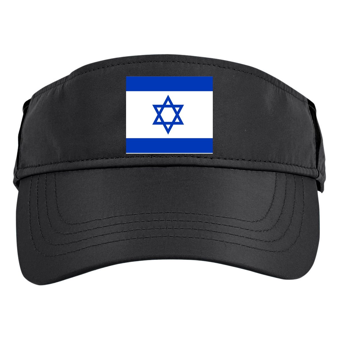 Flag of Israel Adult Drive Performance Visor