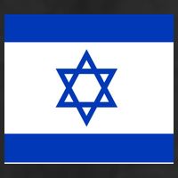 Flag of Israel Adult Drive Performance Visor
