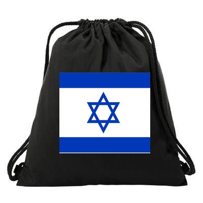 Flag of Israel Drawstring Bag